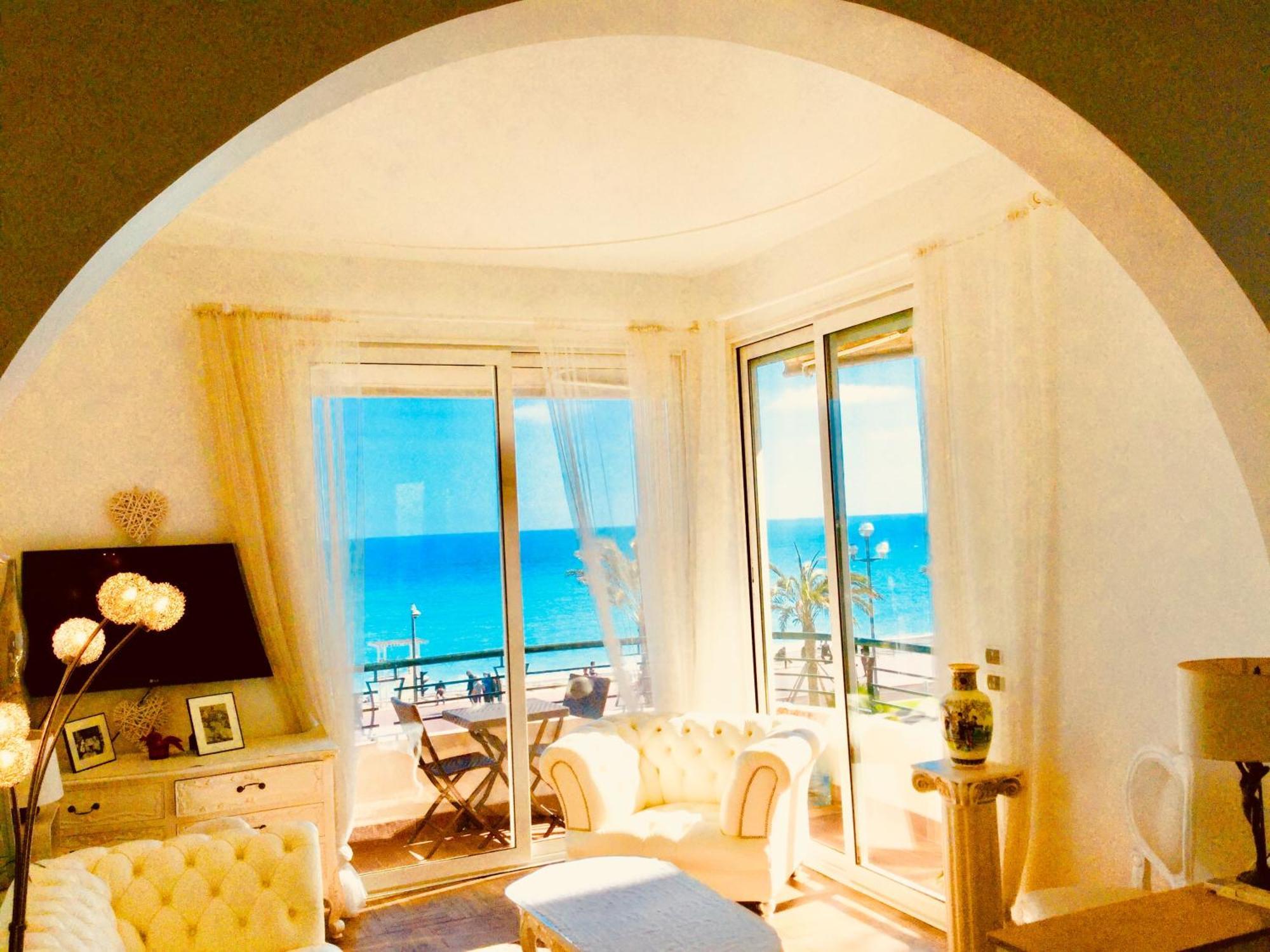 Endless Sea Views Promenade Des Anglais Nizza Exterior foto