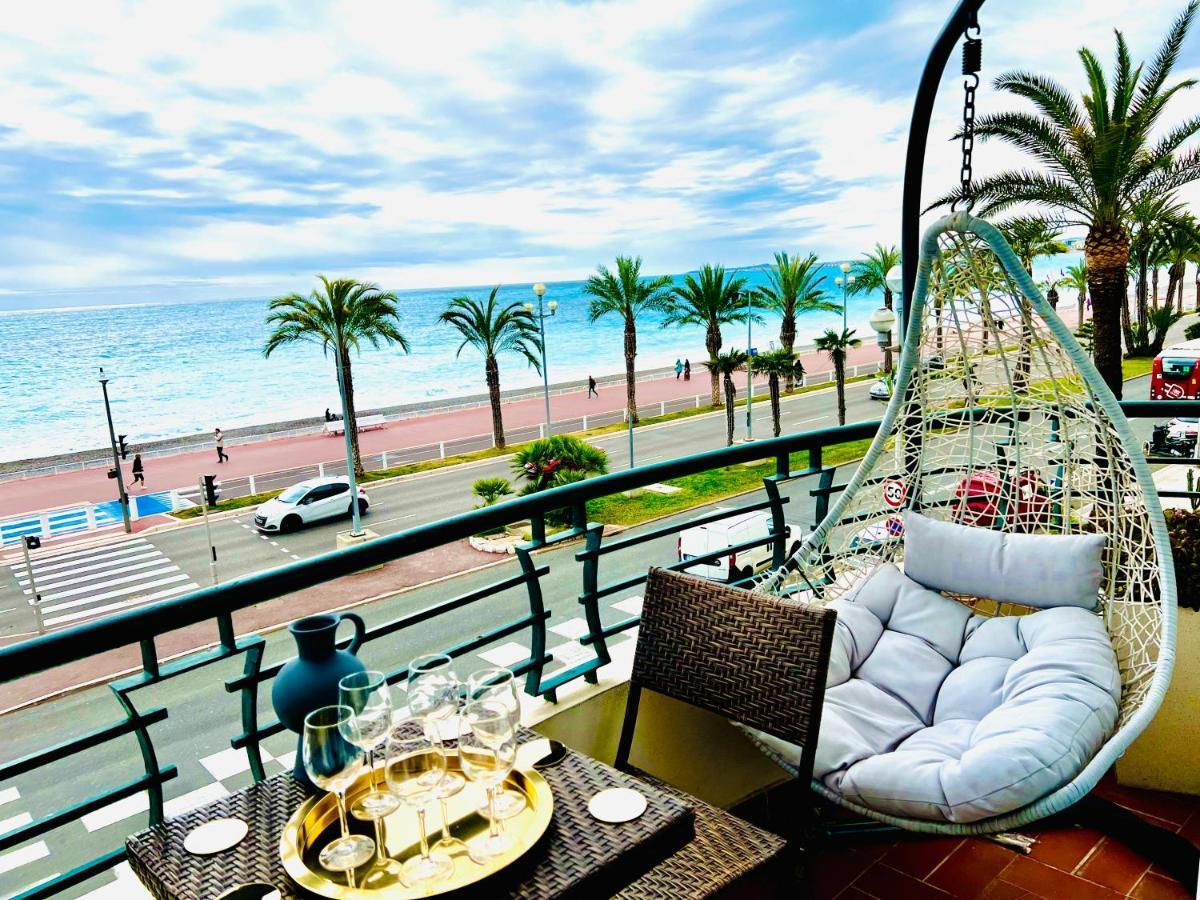 Endless Sea Views Promenade Des Anglais Nizza Exterior foto